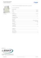 Datasheet for Hager BR651708B9016, EAN: 4012740031240