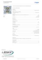 Datasheet for Hager WDE382210, EAN: 3250610094846