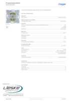 Datasheet for Hager WDE383210, EAN: 3250610094884