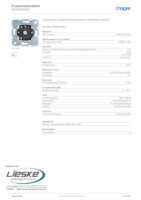 Datasheet for Hager WDE385103, EAN: 3250610094921