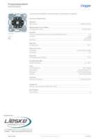 Datasheet for Hager WDE385203, EAN: 3250610094938