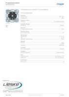 Datasheet for Hager WDE386103, EAN: 3250610094952