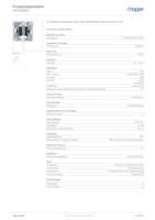 Datasheet for Hager WDE3966, EAN: 3250610092613