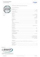 Datasheet for Hager WDF4000WG, EAN: 3250610095058