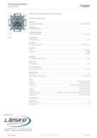 Datasheet for Hager WDF41076, EAN: 3250610092767