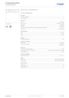 Datasheet for Hager WAD9500WG, EAN: 3250610056592
