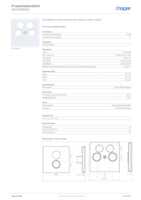 Datasheet for Hager WAF1169WG, EAN: 3250610072417