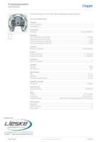 Datasheet for Hager WDF45922, EAN: 3250610095096