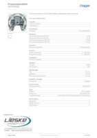 Datasheet for Hager WDF45923, EAN: 3250610095102