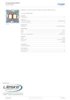 Datasheet for Hager WDF4716P, EAN: 3250610095201