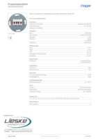 Datenblatt zu Hager WDF4800PW2, EAN: 3250610095294