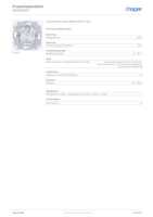Datasheet for Hager WDN2040, EAN: 3250610063965
