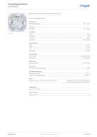Datasheet for Hager WDN2061, EAN: 3250610063972