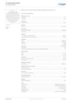 Datasheet for Hager WLN8010WG, EAN: 3250610089675