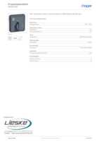 Datasheet for Hager WNA009, EAN: 3250617174091