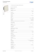 Datasheet for Hager WNA010B, EAN: 3250617175104