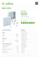 Datenblatt zu Spelsberg 81091001, EAN: 4013902110209