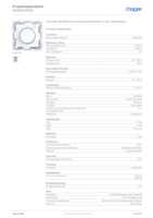 Datasheet for Hager WAN5011WG, EAN: 3250610065662