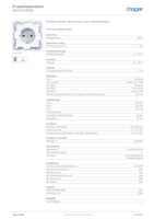 Datenblatt zu Hager WAS1100WG, EAN: 3250610069417
