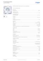 Datenblatt zu Hager WAS1100WM, EAN: 3250610069424