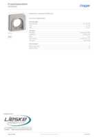 Datasheet for Hager WNA694, EAN: 3250617174947