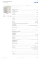 Datasheet for Hager WNC015B, EAN: 3250610101773