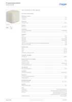 Datasheet for Hager WNC020B, EAN: 3250617177900