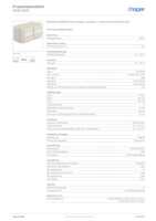 Datasheet for Hager WNC145B, EAN: 3250610102299