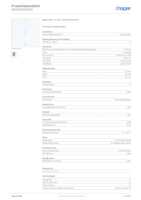 Datenblatt zu Hager WAW2000WG, EAN: 3250610068144