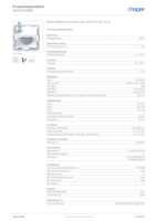 Datasheet for Hager WAS1115WM, EAN: 3250610070406
