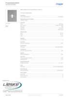 Datasheet for Hager WDA1076ANM, EAN: 3250610092507