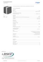 Datasheet for Hager WNC300, EAN: 3250610102534
