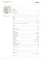 Datasheet for Hager WNC160B, EAN: 3250617177931