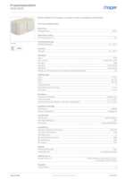 Datasheet for Hager WNC162B, EAN: 3250617175623