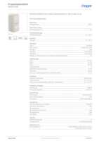 Datasheet for Hager WNC175B, EAN: 3250610102381