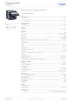 Datasheet for Hager WNC180, EAN: 3250610102398