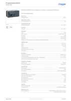Datasheet for Hager WNC182, EAN: 3250617171823
