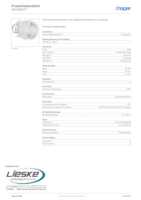 Datasheet for Hager WDA1527T, EAN: 3250610092903