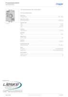 Datasheet for Hager WDA2535W, EAN: 3250610093030