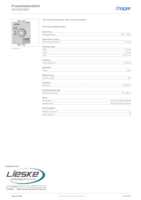 Datasheet for Hager WDA2536W, EAN: 3250610093047