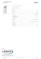 Datasheet for Hager WDA3400, EAN: 3250610092521