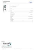 Datasheet for Hager WDA3481, EAN: 3250610092514