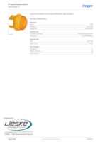 Datasheet for Hager WDA4527Y, EAN: 3250610092415