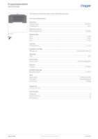 Datenblatt zu Hager WDE1675W, EAN: 3250610099612