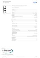 Datasheet for Hager WLD9300BG, EAN: 3250610091227