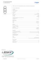 Datasheet for Hager WLD9300STB, EAN: 3250610091180