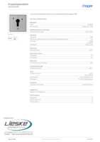 Datasheet for Hager WDE4449, EAN: 3250610092668