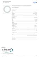 Datasheet for Hager WLD9100GW, EAN: 3250610091036