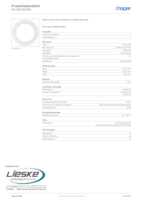 Datasheet for Hager WLD9100WG, EAN: 3250610091098