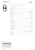 Datasheet for Hager WLD9200BG, EAN: 3250610091142